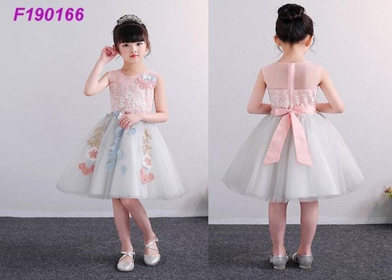 Unikatowe dziecięce sukienki dla dziewczynek Flower Girl 100-110cm 2 lata Kids Anti Static