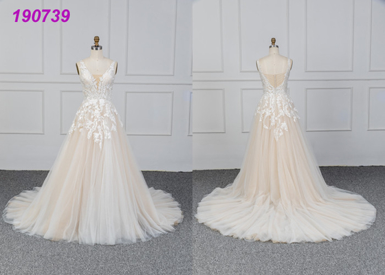 Całkiem Praktyczne Suknie Brides White Ball, Koronkowa Suknia Ślubna Suknia Wiosna I Lato