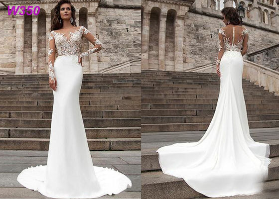 Plaża serii przycisk powrót Czeski suknia ślubna Mermaid Turkey 2019 suknia ślubna